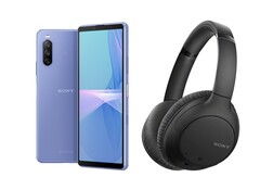 Sony incluirá el WH-CH710N en los pedidos anticipados del Xperia 10 III. (Fuente de la imagen: Sony)