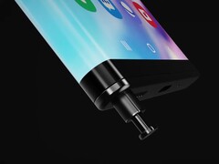 Samsung ha patentado un diseño de smartphone con pantalla envolvente. (Fuente de la imagen: LetsGoDigital y Technizo Concept)