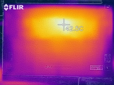 Imagen térmica bajo carga - lado inferior