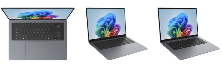 El Galaxy Book6 Ultra, el Galaxy Book6 Pro y el Galaxy Book6 de izquierda a derecha. (Fuente de la imagen: Samsung - editado)