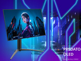 Acer presenta el monitor OLED para juegos Predator X27U F3 (Fuente de la imagen: Acer [editado])
