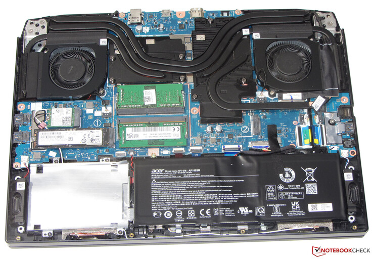 Hardware del Acer Nitro 5