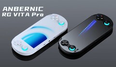 La Anbernic RG Vita Pro estará disponible en dos colores.