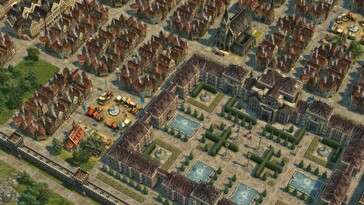Una imagen que muestra una ciudad en Anno 1404 - History Edition.