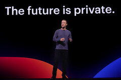 El consejero delegado de Meta, Mark Zuckerberg, en el F8 2019. Fuente de la imagen: Meta