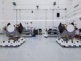 Las dos naves espaciales ESCAPADE de la NASA (Fuente de la imagen: Rocket Lab; recortada)