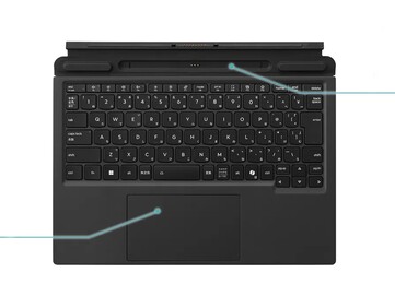 Un teclado desmontable convierte la tableta en un ordenador portátil
