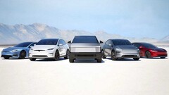 Varios modelos de Tesla, incluido el Cybertruck, pueden alquilarse ahora directamente a Tesla en California por menos de 100 dólares al día. (Fuente de la imagen: Tesla)