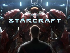 Se muestra el banner del shooter de StarCraft