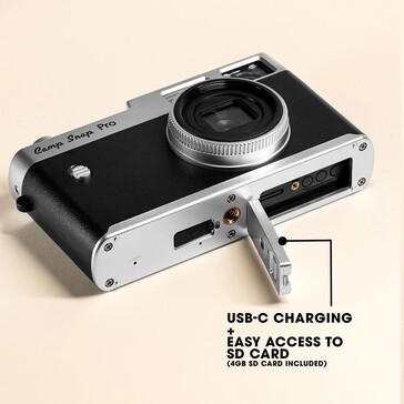 El CS-Pro viene con una tarjeta SD de 4 GB (Fuente de la imagen: Camp Snap)