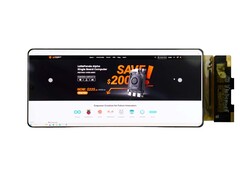 La nueva pantalla AMOLED plegable viene con una placa de controladores adecuada