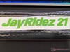 Adhesivo personalizado tras la laminación.