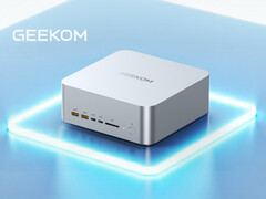 El próximo mini PC de Geekom tiene un aspecto relativamente discreto. (Fuente de la imagen: Geekom)