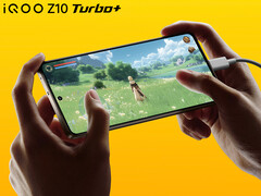 el iQOO Z10 Turbo+ se lanzará el 7 de agosto en China. En la imagen: el teléfono para juegos. (Fuente de la imagen: iQOO - editado)