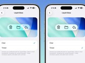 Appleque le permite controlar la transparencia del Liquid Glass (Fuente de la imagen: MacRumors)