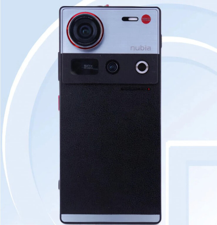 Un supuesto vistazo al Nubia Z70S Ultra Photographer Edition. (Fuente de la imagen: TENAA)