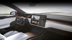 Sistema de infoentretenimiento del Model S (imagen: Tesla) 