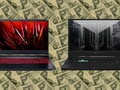Es probable que los precios del Acer Nitro 5 y del Asus TUF Dash F15 aumenten pronto. (Fuente de la imagen: Acer/Asus - editado)