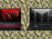 Es probable que los precios del Acer Nitro 5 y del Asus TUF Dash F15 aumenten pronto. (Fuente de la imagen: Acer/Asus - editado)
