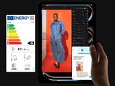 El iPad Pro de Apple recibe la peor calificación de la nueva etiqueta energética de la UE. (Fuente de la imagen: Apple, editado)