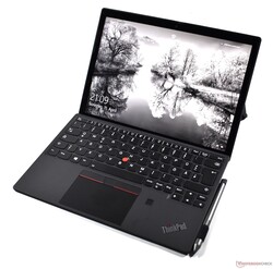 en la revisión: Lenovo ThinkPad X12 Detachable Gen 1, muestra de revisión proporcionada por