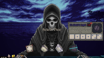 En la imagen: una captura de pantalla del juego «Dice With Death».