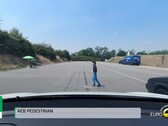 Prueba de seguridad del Modelo Y con un maniquí de tamaño infantil (imagen: Euro NCAP)