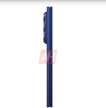 Galaxy Perfil lateral de la Z Fold 7 (fuente de la imagen: Android Headlines)