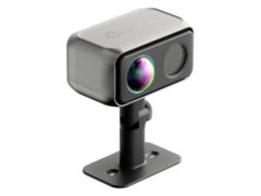 Los nuevos proyectores de exterior Govee (en la imagen) se lanzarán en septiembre de 2025. (Fuente de la imagen: Govee)