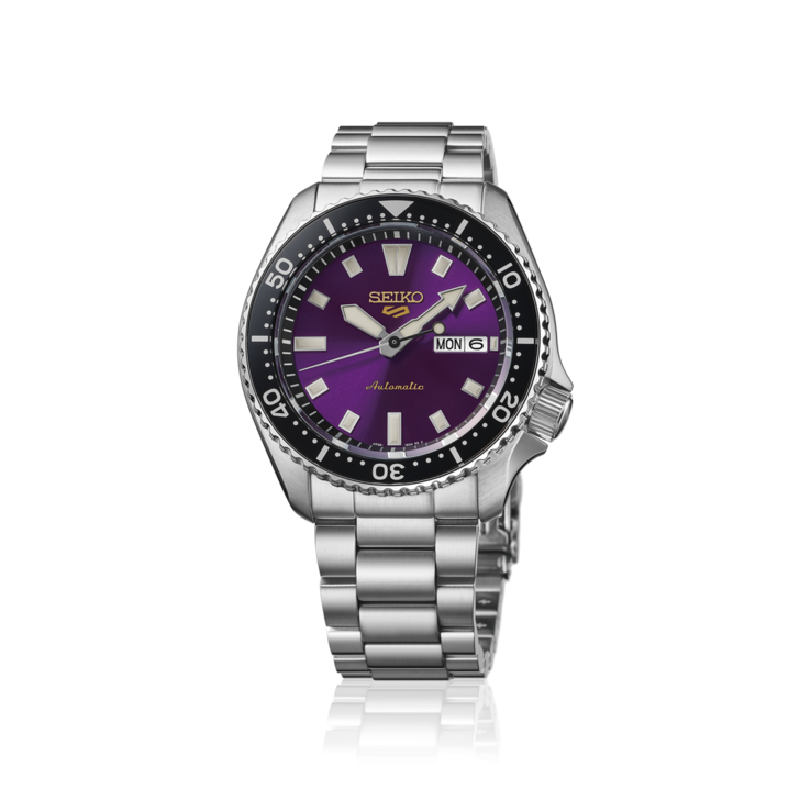 El Seiko HDB003 cuenta con una esfera Edo Purple.