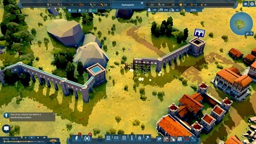 En la imagen: Una captura de pantalla del juego Nova Roma.