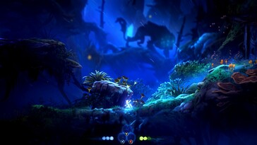 En la imagen: una captura de pantalla del juego Ori and the Will of the Wisps.