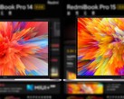 Los portátiles RedmiBook Pro 14 (L) y RedmiBook Pro 15 (R) Ryzen Edition son compatibles con la conectividad Wi-Fi 6. (Fuente de la imagen: Redmi - editado)