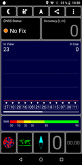 Prueba de GPS: En interiores