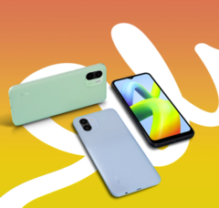 El Redmi A1 llega en tres colores, todos con la misma configuración de memoria. (Fuente de la imagen: Xiaomi)