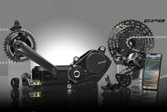 El motor EP801 de Shimano, ligeramente mejorado, es ahora compatible con los nuevos grupos Di2 que permiten el cambio automático