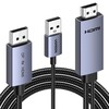 El cable bidireccional 4K DP a HDMI de Ugreen. (Fuente de la imagen: Ugreen)