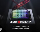 Se espera que las GPU móviles Navi 23 y Navi 24 lleven un TGP de menos de 100 W. (Fuente de la imagen: AMD)