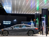 Mercedes-Benz se enfrenta a la red de supercargadores de Tesla, pero le queda una larga batalla por delante. (Fuente de la imagen: Mercedes-Benz)