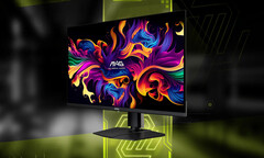 MSI aún no ha fijado una fecha de lanzamiento para sus nuevos monitores gaming QD-OLED de 31,5 pulgadas. (Fuente de la imagen: MSI)