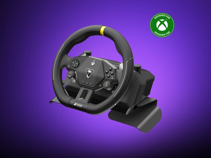 Volante de carreras inalámbrico Turtle Beach Racer. (Fuente de la imagen: Turtle Beach)