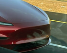 Render del Tesla Model Y Standard en color rojo. (Fuente de la imagen: Moose/X)