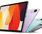 El Redmi Pad SE en sus tres presuntos colores de lanzamiento. (Fuente de la imagen: Kimovil)