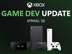 Banner de Xbox Game Dev Update para la próxima feria de Microsoft.