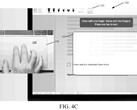 El método de Microsoft para permitir la emulación de la entrada táctil en una pantalla no táctil (Fuente: Patent Scope).