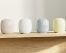 El Google Nest Wifi Pro está disponible en cuatro colores. (Fuente de la imagen: Google)