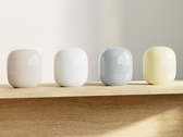 El Google Nest Wifi Pro está disponible en cuatro colores. (Fuente de la imagen: Google)
