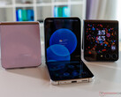 El Galaxy Z Flip5 sigue dominando el mercado de los plegables clamshell. (Fuente de la imagen: Notebookcheck)