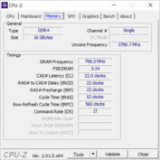 Memoria CPU-Z