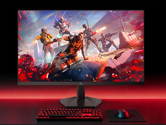El Lecoo N2757Q cuesta unos 118 dólares en China. En la imagen: una imagen promocional del monitor para juegos.